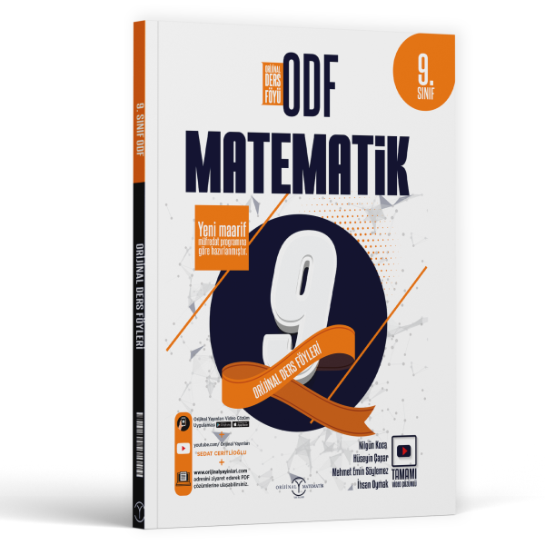 ORİJİNAL 09.SINIF ODF SETİ MATEMATİK - 25-26